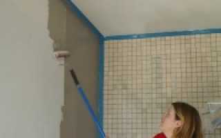 Надо ли штукатурить стены под плитку