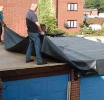 Как правильно покрыть крышу гаража