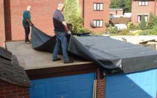 Как правильно покрыть крышу гаража