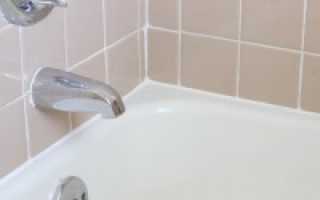 Герметизация стыков ванны со стеной