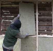 Утепление наружных стен деревянного дома своими руками